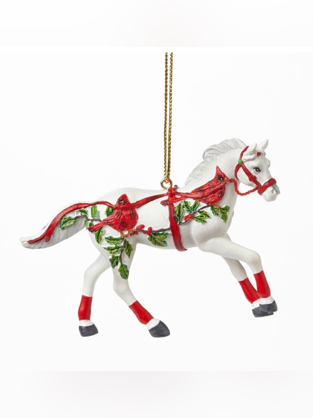 Enesco The Trail of Painted Ponies "Christmas Canter" Ornament With Box